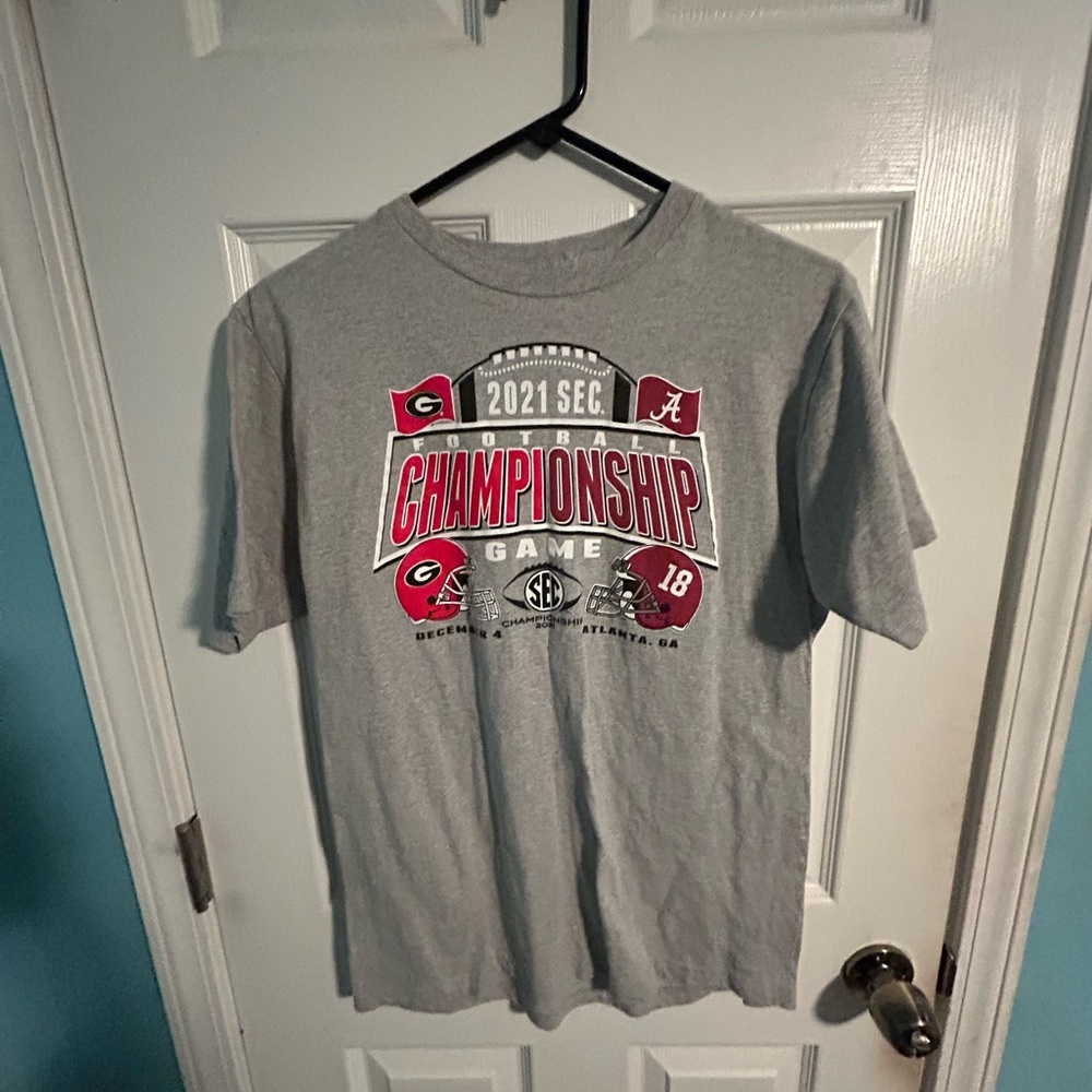 Gray Championship Game Men's T-Shirt